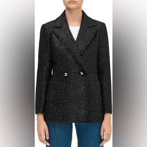 Kate Spade sparkle tweed blazer